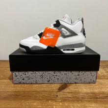 Load image into Gallery viewer, New White Cement Jordan 4 | New | Multiple Sizes