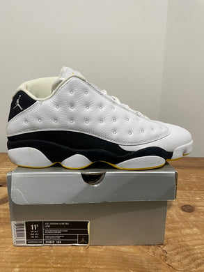 Used Air Jordan 13 Retro Low White Varsity Maize (Sz 11.5)