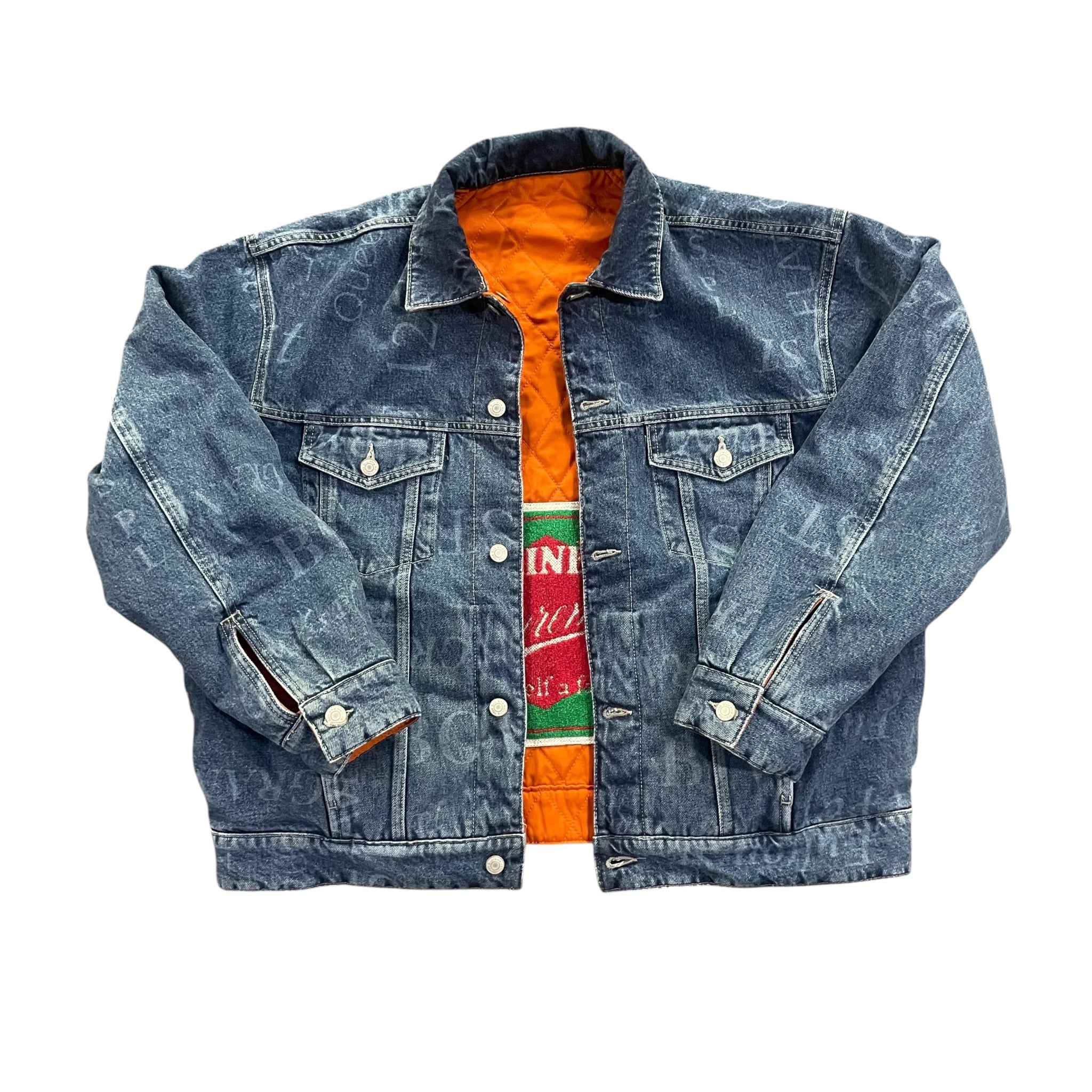 supreme × MartineRose リバーシブルデニムジャケット Supreme Martine Rose Reversible Trucker Jacket (FW24) - $398