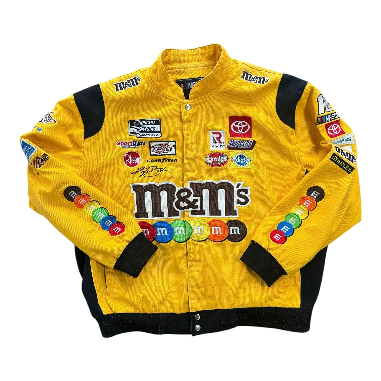NASCAR M&M's ジャケット 2XL M&M NASCAR Racing Jacket – The Vintage Twin