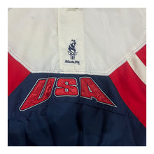 Load image into Gallery viewer, Vintage 96 Olympic USA Windbreaker (XL)