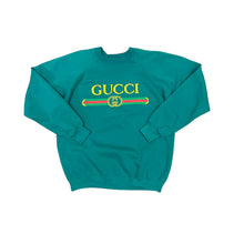 Load image into Gallery viewer, 80s Gucci Boot Vintage Crewneck (L)