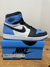 Load image into Gallery viewer, Used Air Jordan 1 “UNC Toe” (Sz 9.5)