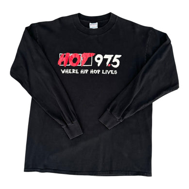 Hot 975 Radio station Longsleeve  (M)