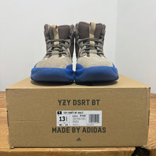 Load image into Gallery viewer, Adidas Yeezy Boot Taupe Blue Desert Boots | 13.5M | Used