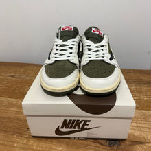 Load image into Gallery viewer, Travis Scott x Air Jordan 1 OG SP Low Black Olive | 9.5M | Preown