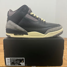 Load image into Gallery viewer, Black Maniere Air Jordan 3 | 9M | Used