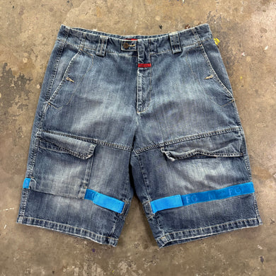 Girbuad “Ocean Blue” Jorts | Size 36