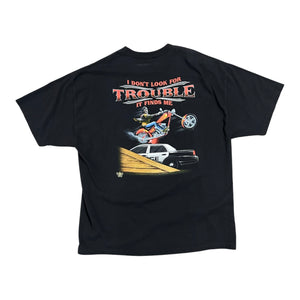 Harley Davidson Pull the Trigger Tee | XL | 90s