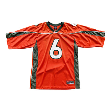 Miami Hurricanes Football Jersey | M | Y2K