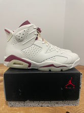 Load image into Gallery viewer, Air Jordan “Maroon” 6 (Sz 10)