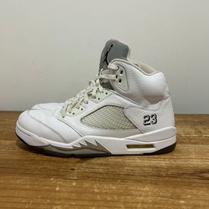 Jordan 5 Metallic White 2015 | 11M | Preown