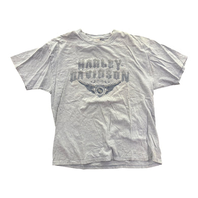 Light Blue Harley Davidson Tee | L | Y2K