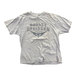 Light Blue Harley Davidson Tee | L | Y2K