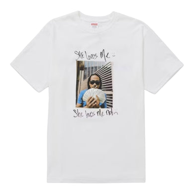 White Max B Supreme Tee | XL | New