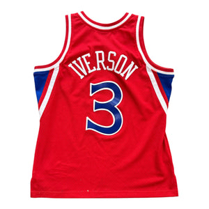 76ers Allen Iverson NBA Jersey | L