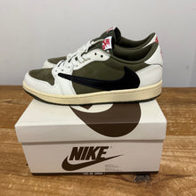 Load image into Gallery viewer, Travis Scott x Air Jordan 1 OG SP Low Black Olive | 9.5M | Preown