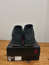 Load image into Gallery viewer, Black Jordan 4 Kaws | Size 12M | USED