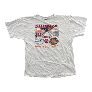 New York Subway Series Tee | L | Y2K