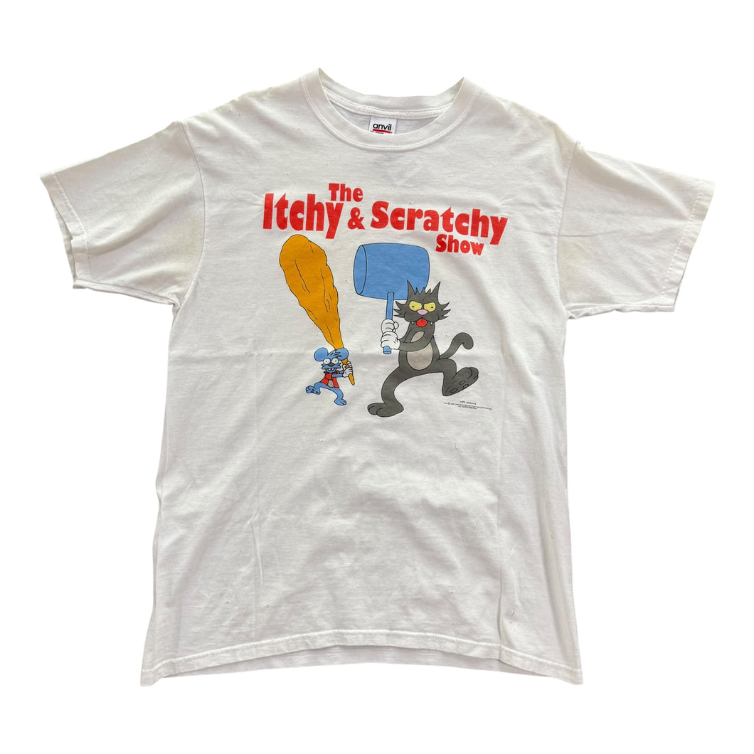 Itchy and Scratchy Tee | L | 90s