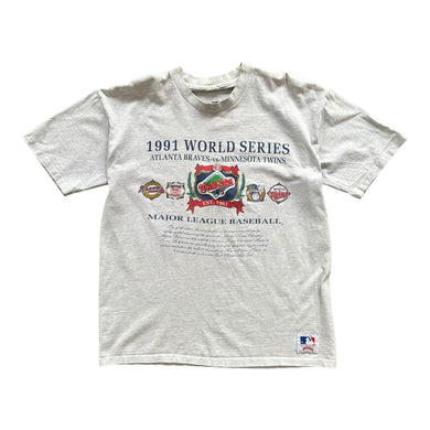 ATL Braves World Series Tee | XL | 90s