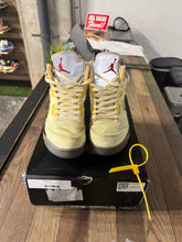 Load image into Gallery viewer, Offwhite Jordan 5 Sail | Size 9 | Used