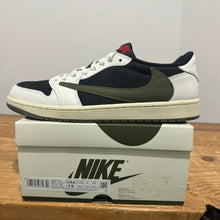 Load image into Gallery viewer, Size 11.5M - Travis Scott x Air Jordan 1 OG SP Low Black Olive