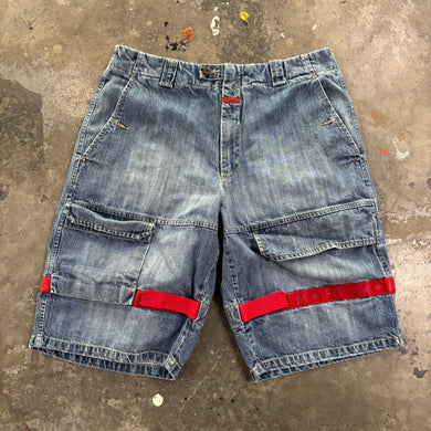 Girbuad “Cherry Red” Jorts | Size 38