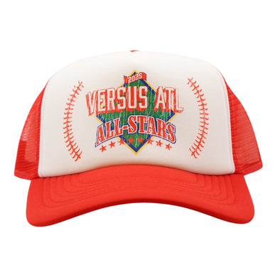 Red Versus All-Star Trucker Hat