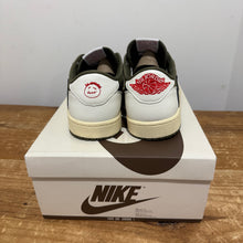 Load image into Gallery viewer, Travis Scott x Air Jordan 1 OG SP Low Black Olive | 9.5M | Preown