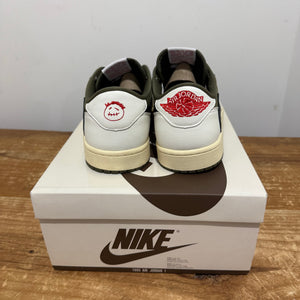 Travis Scott x Air Jordan 1 OG SP Low Black Olive | 9.5M | Preown