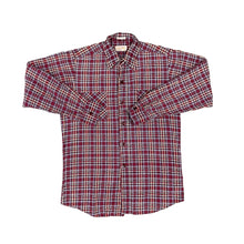 Load image into Gallery viewer, Vintage Red Plaid Flannel (M)