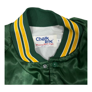 Vintage Oakland Athletic Satin Jacket (L)