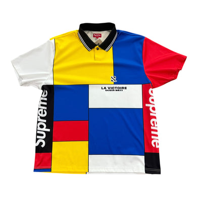 Supreme Colorblock Soccer Polo | L | New