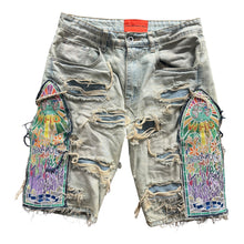 Load image into Gallery viewer, Who Decides War Denim Shorts | 30” | Preown