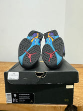 Load image into Gallery viewer, Black Aqua Jordan 8 | 9M | Used