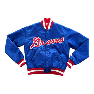 ATL Braves Satin Jacket | M
