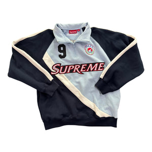 Supreme Equipe Half Zip Sweatshirt | M | Preown