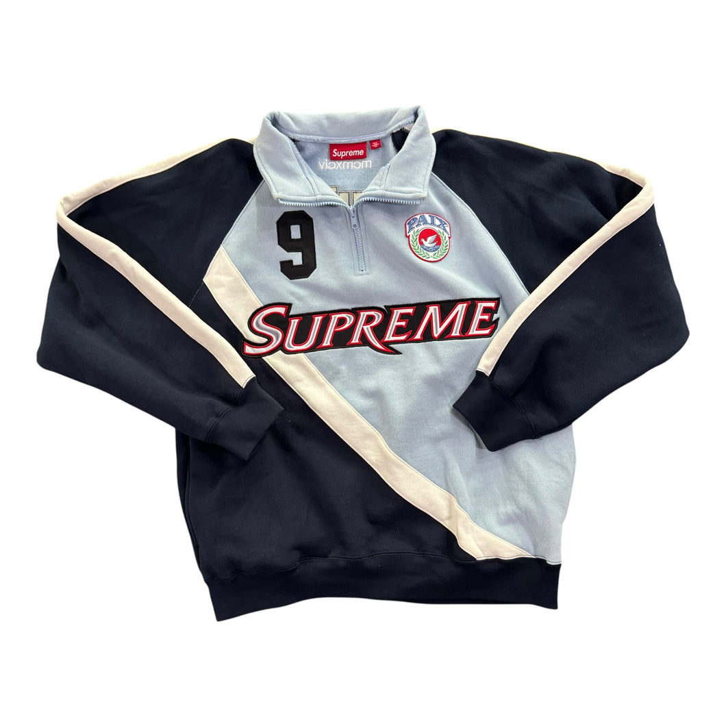 Supreme Equipe Half Zip Sweatshirt | M | Preown