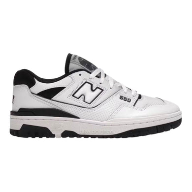 New Balance White and Black 550